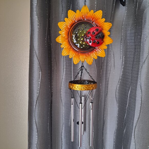 Other - ✨ BUNDLE: Whimsical Garden Wind Chime & Jeweled Bug Ornament Set NWT